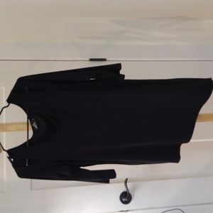 Sympli Black Nu Focus Top